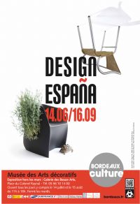 Design España. Du 14 juin au 16 septembre 2013 à Bordeaux. Gironde. 
